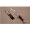Image 1 : Hitler Youth knife and scabbard in overall good  condition with blade marked “Hartkopf & Co.  Soling