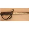 Image 2 : A completely untouched “out-of-the-attic”  condition Ames Model 1833 Dragoon saber and  scabbard by 