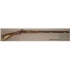Image 1 : Nice quality custom 1/2 stock rifle in  approximately 45 caliber percussion signed  B.C.-Lrs on left