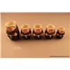 Image 1 : Set of Monk mugs made in W. Germany by W. Goebel,  in descending size.  Est. $200-$300.