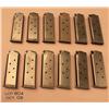 Image 1 : Lot of 12 pistol magazines for the 1911 Model Colt  pistol in .45 caliber.  Est.:  $150-$200.