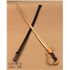 Image 2 : Nazi Artilllery Officer’s sword and scabbard,  approx. 38” overall and in very good to excellent  co