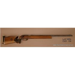 ANSCHUTZ Model 1913 Super Match rifle, # 289684,  .22 cal., 27” bull barrel, target style stock with