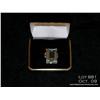 Image 3 : One aquamarine ring set with an emerald cut  aquamarine measuring 21.4 x 15mm approx. 26 ct.  Gold w