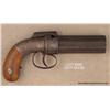 Image 1 : ALLEN & WHEELOCK standard size 6 shot pepperbox,  3.25” barrels, bag shaped with Worchester style  h