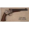 Image 1 : REMINGTON 1871 Army Rolling Block pistol, #  608340, .50 cal., 8” barrel, blued with color case  har