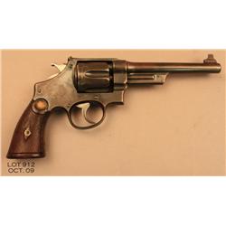 Smith & Wesson New Century “Triple Lock” DA  revolver, .44 S&W Special cal., 6-1/2” barrel,  blue fi