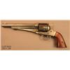 Image 2 : REMINGTON Model 1875 SA, # 575, .44 cal., in the  white, 7 ½” barrel, smooth wooden grips.  Revolver