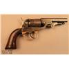 Image 1 : Cooper Navy Model percussion DA revolver, .36  cal., 4” octagon barrel, blue finish, wood grips,  #2