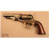 Image 2 : Cooper Navy Model percussion DA revolver, .36  cal., 4” octagon barrel, blue finish, wood grips,  #2
