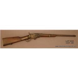 Spencer Civil War Model lever action carbine, .52  cal., 22” round barrel, wood stocks, #27958. This