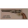 Image 1 : Colt Model 1851 Navy percussion revolver, brown  finish, wood grips, #173880. This gun is in  overal