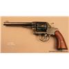 Image 1 : Colt US Army Model 1894 DA revolver, .38 cal., 6”  barrel, blue finish, smooth wood grips with  “R.A