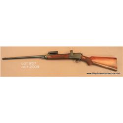 Winchester Model 63 semi-auto rifle, .22 LR, Super  Speed and Super X cal., 23” round barrel, blue  