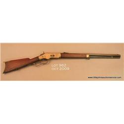 Winchester Model 1866 lever action rifle, .44  cal., 24” octagon barrel, brass frame, wood  stocks, 