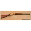 Image 1 : Winchester Model 1866 lever action rifle, .44  cal., 24” octagon barrel, brass frame, wood  stocks, 
