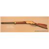 Image 2 : Winchester Model 1866 lever action rifle, .44  cal., 24” octagon barrel, brass frame, wood  stocks, 