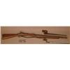 Image 1 : U.S. Springfield Model 1873 Trapdoor rifle with  socket bayonet,  metal scabbard and leather frog  w