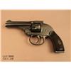 Image 1 : Harrington and Richardson DA hammerless revolver,  .32 S&W cal., 3” barrel, blue finish, checkered  