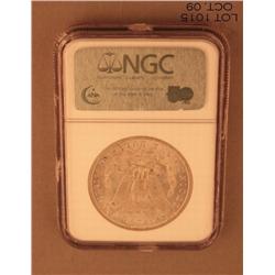 1901 Morgan dollar MS64 graded by NGC. Est. $75 -  $150