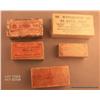 Image 1 : Small lot of collectible ammunition boxes  including a Frankford Arsenal .45 12 pack dated  1878 in 