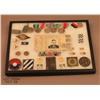 Image 1 : WWII US Army majors uniform grouping consisting of  tunic, cap, metals, patches and personal id tag.