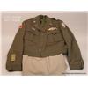 Image 1 : WWII US 6th Army Lt. Col. General staff uniform-  Ike jacket w/ribbons, insignia, trousers and  shir