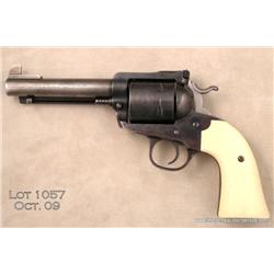 RUGER New Model Super Blackhawk, # 85-50633, .44  mag., 5” barrel, Bisley model, blued finish, faux