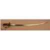 Image 3 : A Civil War era officer’s saber (no scabbard)  approx. 41” overall with hilt of blade marked “US”  w