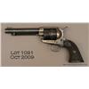 Image 1 : Colt SAA revolver, 32-20 cal., 5-1/2” replaced  unmarked barrel, blue and case hardened finish,  lat