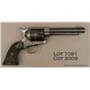 Image 2 : Colt SAA revolver, 32-20 cal., 5-1/2” replaced  unmarked barrel, blue and case hardened finish,  lat