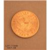 Image 2 : Lot 1100B (9IQ-27):  Liberty Ten Dollar gold piece  dated 1882 in circulated, ungraded very good  co