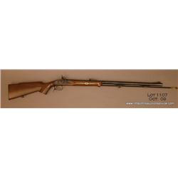 TRADITIONS modern black powder rifle, # 123367,  .54 cal., 27.75” barrel, adjustable sights, plain