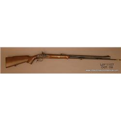 TRADITIONS modern black powder rifle, # 123367,  .54 cal., 27.75” barrel, adjustable sights, plain  