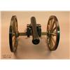 Image 5 : Handmade large model of a Civil War field piece  cannon, approx. 28” X 13” X 12” in overall good  co