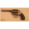 Image 1 : U.S. Revolver Company DA revolver, .38 cal.,  4-1/2” barrel, blue finish, checkered hard rubber  gri