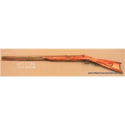 Handmade Hawken copy, .50 cal (.498) percussion  rifle, all maple half-stock is in very good cond., 