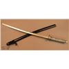 Image 2 : Quality reproduction of a Japanese Katana sword  with metal scabbard, 28” blade, 39” overall and in 