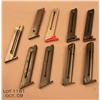 Image 1 : Lot of 9 .22 cal magazines for pistols; including  6 High Standard mags, and 3 Browning mags.  Est  