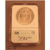 Image 1 : 1921 Morgan dollar MS64 graded by NGC exceptional  striking.  Est. $100 - $200