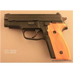 Sig Sauer Model P229 semi-auto pistol, .40 S&W  cal., 4” barrel,stainless steel slide,  mat black  f