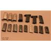 Image 1 : Bonanza lot of 16 misc. small frame pistol  magazines including 3 AMT Back-UP .380 mags, seven  .25 