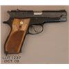 Image 2 : SMITH & WESSON Model 39-2, # A151036, 9mm, 4"  barrel, windage adjustable sights, checkered  medalli