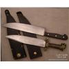 Image 2 : Lot of five large misc. knives including a modern  J.A. Henckels Twinworks Model 108-12 Solingen,  G