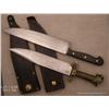 Image 3 : Lot of five large misc. knives including a modern  J.A. Henckels Twinworks Model 108-12 Solingen,  G