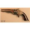 Image 2 : Smith & Wesson Model 1 second issue spur trigger  revolver, .22 cal., 3-1/4” barrel, silver finish, 