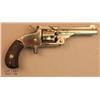 Image 1 : Smith & Wesson New Model 1-1/2 spur trigger  revolver, .32 cal., 3-1/2” barrel, nickel finish,  chec