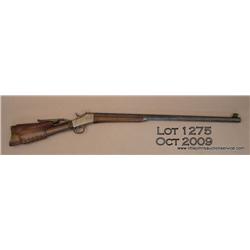 REMINGTON No. 1 Rolling Block rifle, # 3687,  .45-65 cal., rebarreled for silhouette shooting,  colo