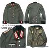 Image 1 : Army Artillery Leutnant Waffenrock Dress Tunic.  The tunic is an approx. size 36 and is made of  hig