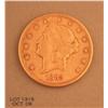 Image 2 : Liberty Twenty Dollar gold piece dated 1885-S in  circulated, ungraded very good condition.  Est.:  
